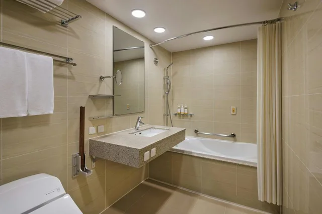 غرفة بسريرين منفصلين لذوي الإعاقة، Four Points Flex by Sheraton Kobe Sannomiya 2/3
