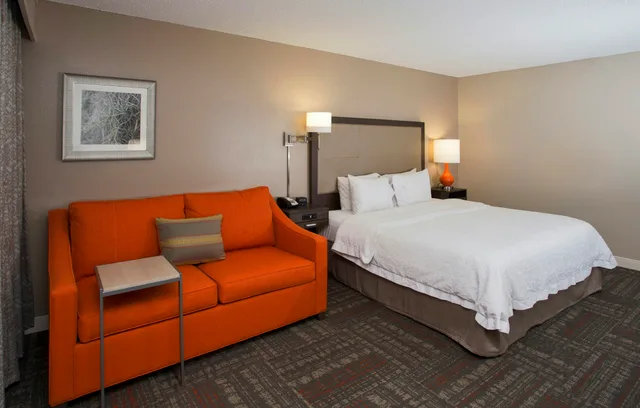 غرفة بسرير كينج لذوي الإعاقة، Hampton Inn and Suites Valdosta Conference Center 2/2
