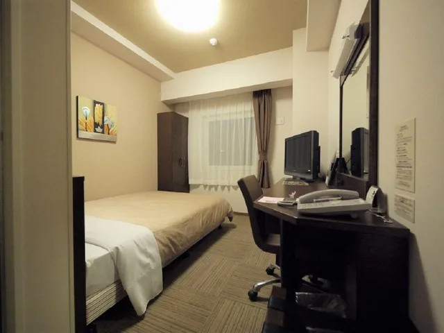 غرفة مفردة بسرير مزدوج، Hotel Route-Inn Seki 3/7
