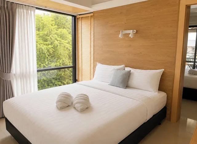 غرفة عائلية بسرير كينج وسرير كوين، Palmari Boutique Hotel 8/10
