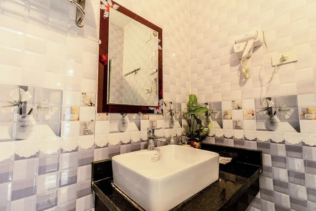 غرفة عائلية رباعية بسريرين كوين، Tam Coc Green Garden Bungalow 4/4