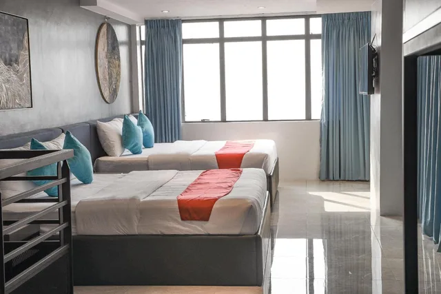 غرفة سوبيريور بسرير مزدوج أو سريرين منفصلين بإطلالة على المدينة، Pacific Skyloft Hotel 5/8