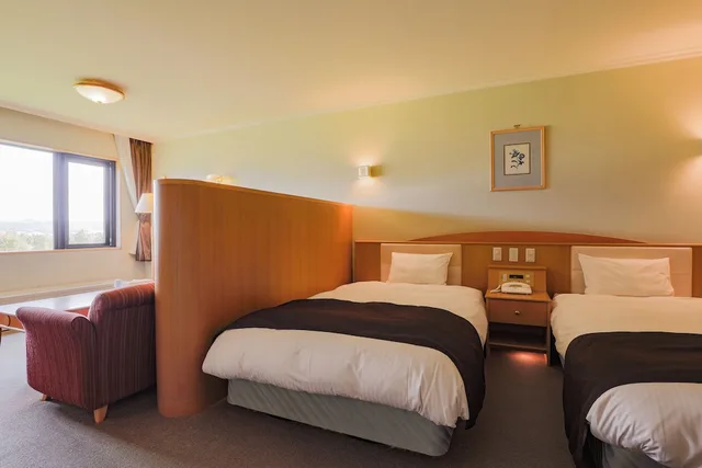 جناح سوبيريور بسريرين منفصلين وفرشتي فوتون بغرفتي نوم، SPA & HOTEL RESORT Furano Laterre 1/5