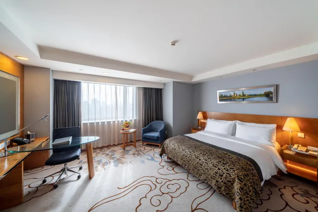 غرفة كومفورت بسرير كينج وسرير كوين، Jinling Garden Hotel Taicang 1/1