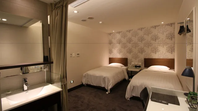 غرفة اقتصادية بسريرين منفصلين، Hotel Puri Ximen Branch 6/6