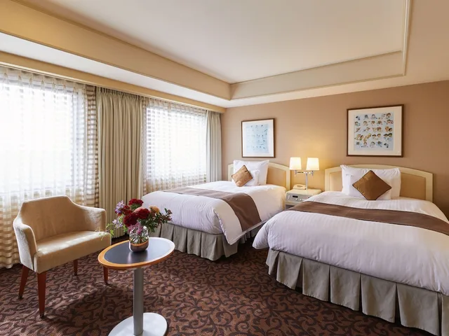 جناح بسريرين مزدوجين، Hotel Agora Osaka Moriguchi 1/2