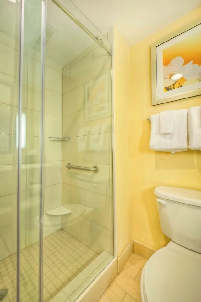 جناح بسرير كينج بغرفة نوم واحدة مع أريكة لذوي الإعاقة، Fairfield Inn Suites Durham Southpoint 3/3