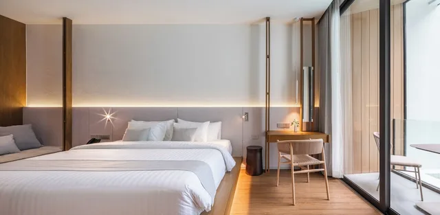 Deluxe, Twin Beds, River View, Pool Access، Riva Vista Riverfront Resort, Chiang Rai 1/2