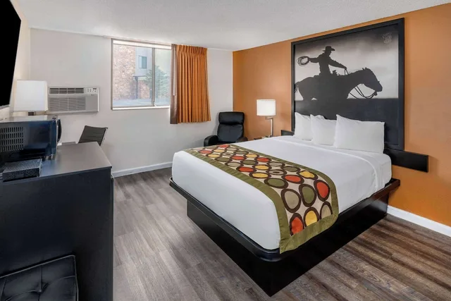 غرفة قياسية بسرير كوين لذوي الإعاقة، Super 8 By Wyndham Cheyenne Wy 4/10
