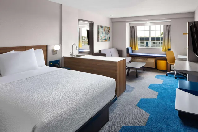 جناح بسريرين كوين، Microtel Inn Suites by Wyndham Rapid City 1/4