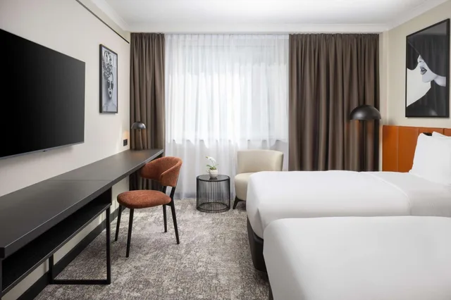 غرفة مفردة، Hilton Duesseldorf 24/28
