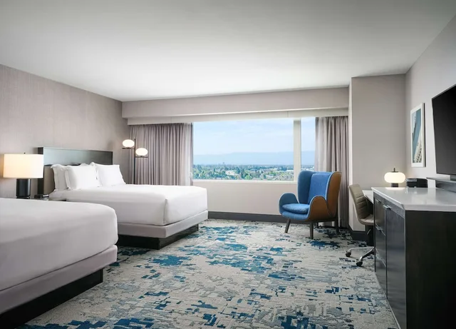 غرفة بسريرين كوين لذوي الإعاقة، Hilton San Jose 2/3