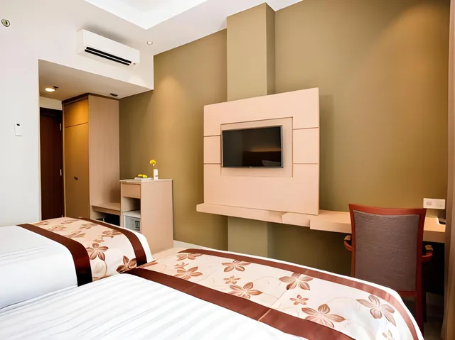 غرفة عصرية ديلوكس، Grand TW Batam Center Hotel & Convention 1/2