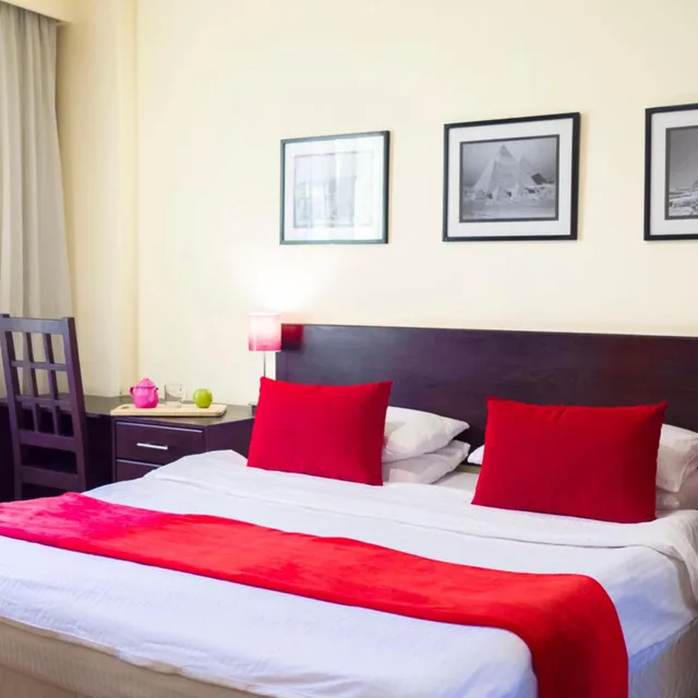 جناح جونيور بغرفة نوم واحدة بمطبخ صغير، Newcity Suites Apartments 7/10