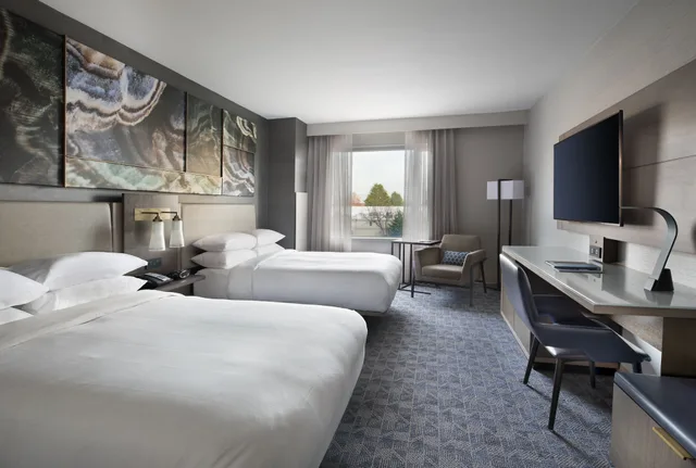 غرفة بسريرين مزدوجين، Bethesda North Marriott Hotel Conference Center 1/20