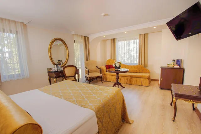 غرفة قياسية بسرير كوين بشرفة، Hotel Ickale 3/7
