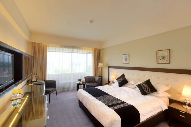 غرفة ديلوكس بسرير كينج بحوض استحمام، Hotel Himalaya Pvt Ltd 1/10
