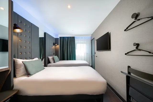 غرفة مريحة بسريرين منفصلين، Point A Hotel London Canary Wharf 2/7