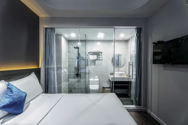 غرفة ديلوكس بسرير مزدوج أو سريرين منفصلين، Ruby Saigon Hotel and Suite Ben Thanh 3/5