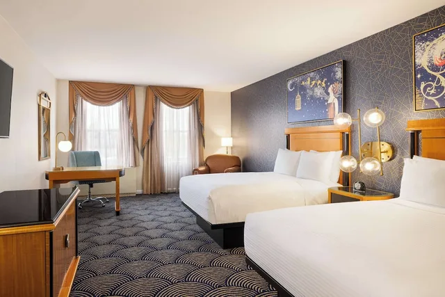 غرفة قياسية بسريرين مزدوجين بمطبخ صغير، Inn At Great Neck 1/4