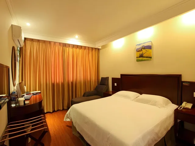 غرفة سوبيريور بسرير كوين، GreenTree Inn Hefei Economic Development Zone Convention and Exhibition Center Business Hotel 2/2