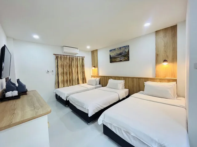 غرفة ثلاثية بثلاثة أسرّة، Rendezvous Oldtown Chiangmai (SHA Extra Plus) 2/10