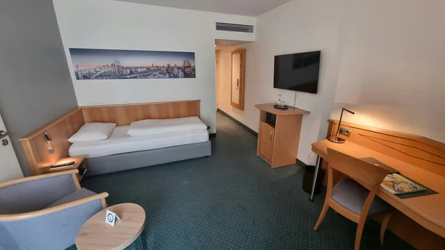 غرفة مفردة، Hotel Panorama Hamburg-Harburg 4/10