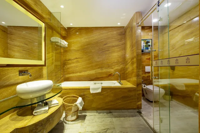 غرفة تنفيذية بسرير كينج، Meihao Mingyue Hotel International Finance City Keyun Road Metro Branch 5/5