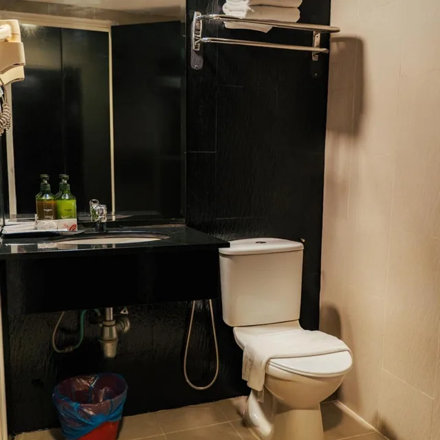 غرفة سوبيريور بسرير كوين، Hotel Sentral Riverview Melaka 3/3
