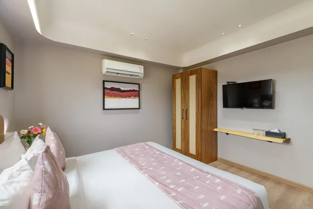 غرفة بريميير بسرير مزدوج بشرفة، HOTEL POONAM HAVELI 3/10