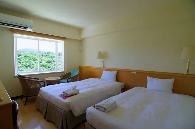 Sunshine, Garden, Standard, Twin Beds, with View, Main Wing، Ishigaki Island Beach Hotel Sunshine 1/3