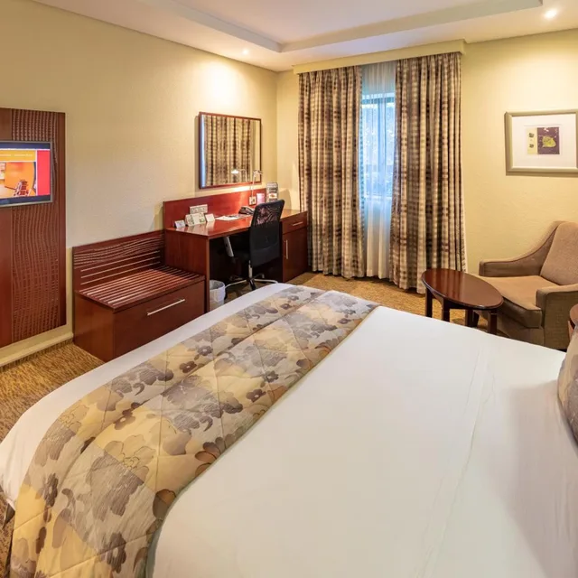 غرفة بسرير مزدوج لذوي الإعاقة، City Lodge Hotel Johannesburg Airport Barbara Road 4/10
