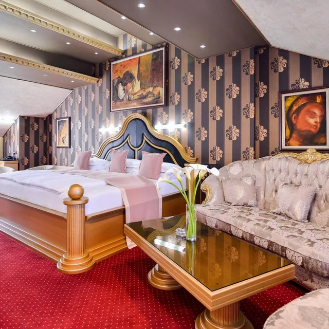 جناح رئاسي بشرفة، Prezident Hotel 2/6