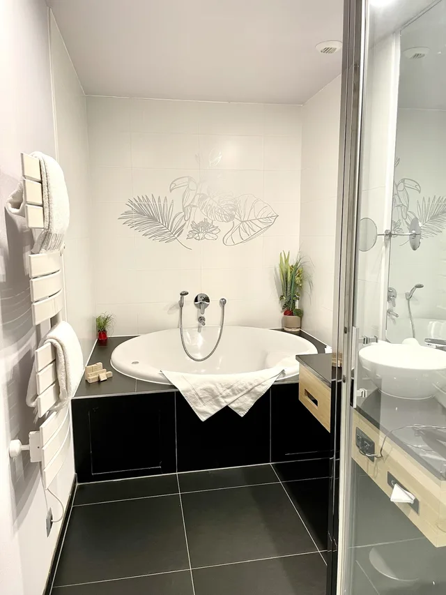 Romantic, Suite, King Bed, Hotel Restaurant Verviers 4/4
