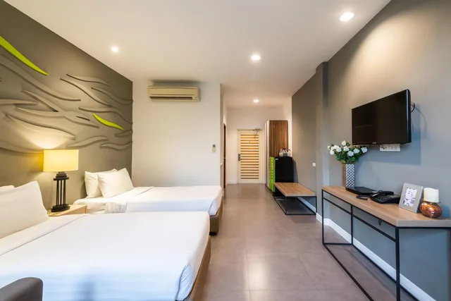 غرفة ديلوكس بسريرين منفصلين، PAEVA LUXURY SERVICED RESIDENCE 4/10