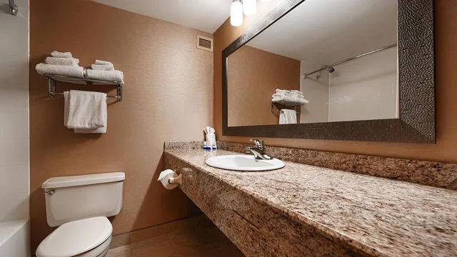 Room, King Bed, Sofa, Jetted Tub, Best Western Little River Inn 5/7