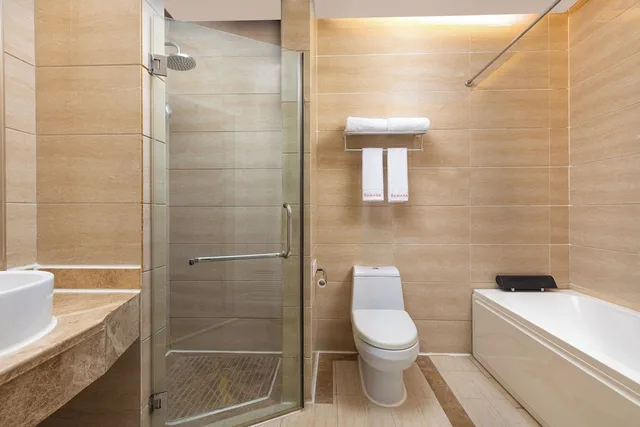 جناح بسرير كينج وسريرين منفصلين بإطلالة على الجبل، Ramada by Wyndham Zhangjiajie Tianmen Mountain 5/5
