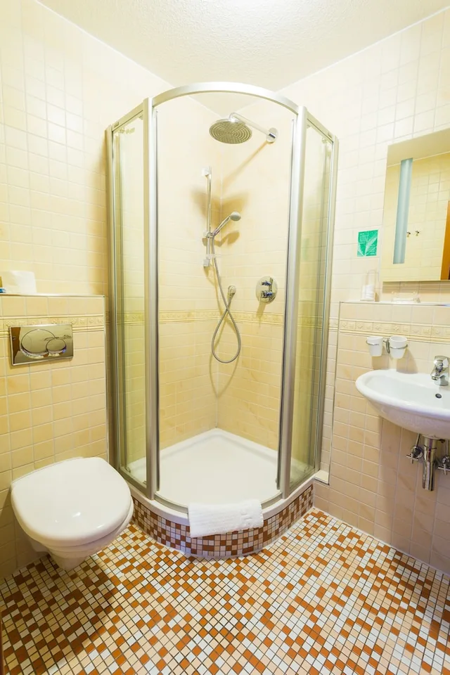جناح عائلي بسرير كينج بغرفة نوم واحدة مع أريكة، Hotel Romerhof 6/6