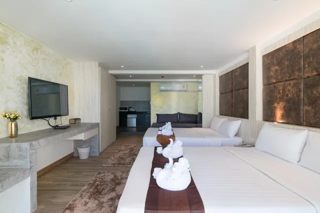 غرفة عائلية بإطلالة على البحر، Destinaation Patong Boutique By The Sea 8/10