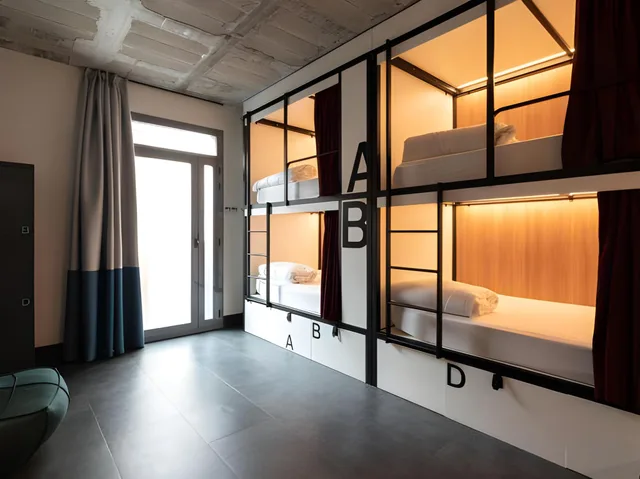 Private, Premium, 6 Beds، The Central House Lavapies 1/1