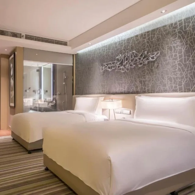 غرفة ديلوكس بسريرين منفصلين، The Qube Hotel Xuzhou East 2/4