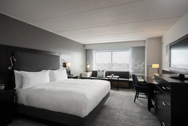 غرفة بسرير كينج لذوي الإعاقة، The Baronette Renaissance Detroit Novi Hotel 1/3