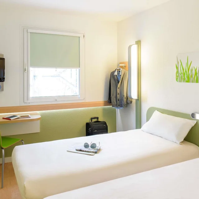 غرفة بسريرين منفصلين، Ibis Budget Troyes Est 6/10