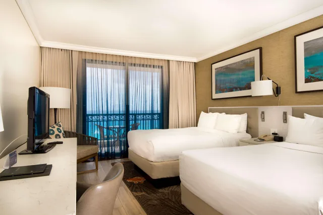 Room, Double Bed, Bay View، Hilton Barbados Resort 5/8