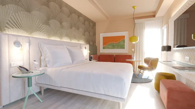 غرفة بسرير مزدوج أو سريرين منفصلين، Adesso Hotel 1/1