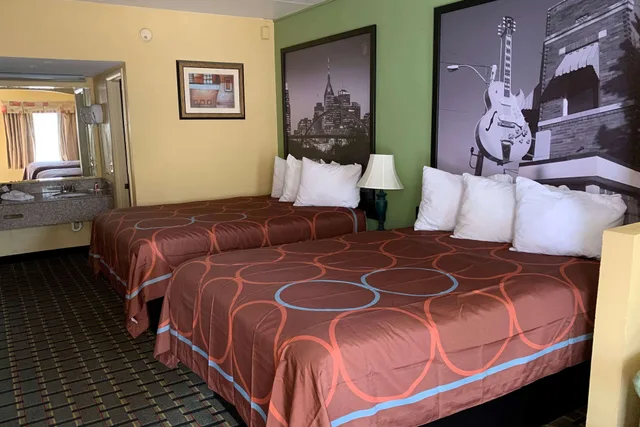 Room, 2 Queen Beds, Super 8 by Wyndham Nashville Near Downtown / I-40 1/5