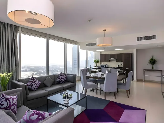 شقة فاخرة بغرفتي نوم، Nassima Tower Hotel Apartments 1/1