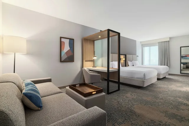 جناح بسريرين كوين مع سرير سحّاب إضافي، Springhill Suites Dayton Vandalia 4/7