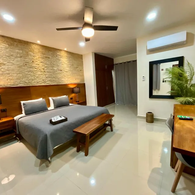 جناح بسرير كينج بجاكوزي، El Zaguán Colonial 4/10