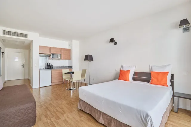 استوديو سوبيريور بسرير مزدوج وسرير فردي بشرفة، Appart'hotel Odalys City Monaco Les Hauts de la Principaute 8/10